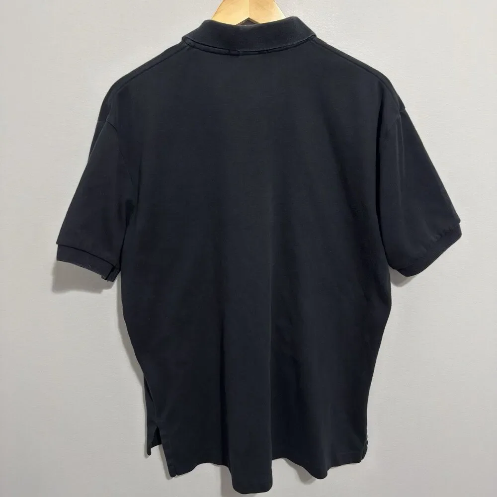 Polo Ralph Lauren Polo Shirt Black Red Pony Large
